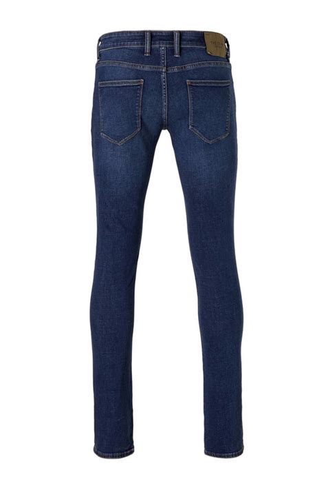 ca  denim skinny jeans blauw wehkamp