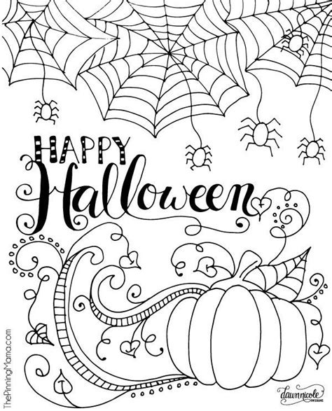 printable coloriage happy halloween creamalice halloween coloring