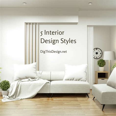 popular interior design styles        dig