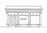 Storefront Paintingvalley sketch template