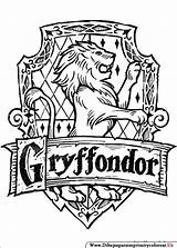 Gryffindor Coloring Getdrawings Pages sketch template