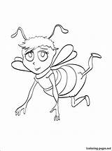Coloring Bee Movie Pages Getcolorings sketch template