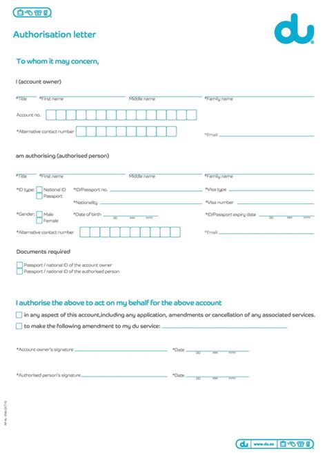 authorization letter samples templates templatelab