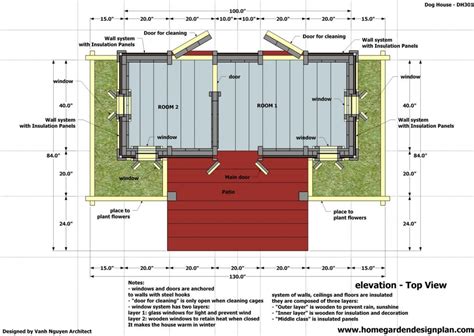 lovely insulated dog house plans  large dogs   home plans design