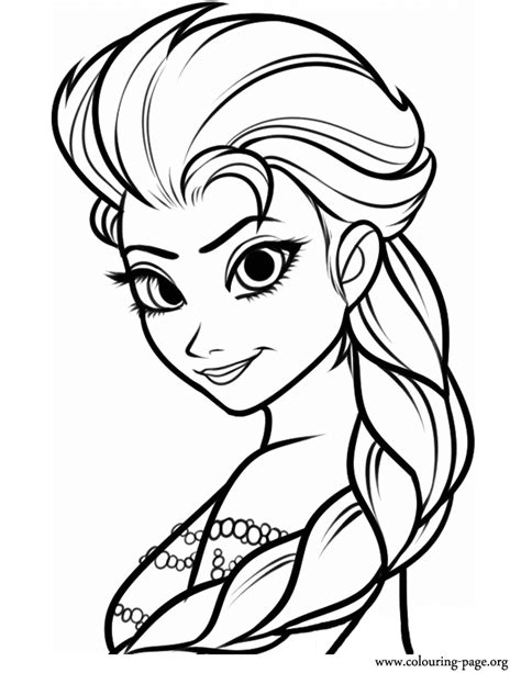 coloring pages  frozen mask
