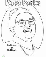 Rosa Parks Coloring Color Printable Getdrawings Captivating Sheets Pages Getcolorings sketch template