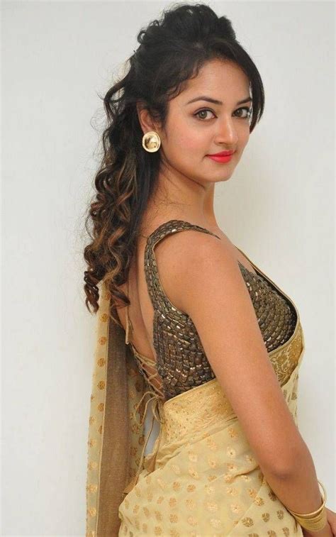south indian actress shanvi srivastava hip navel photos in yellow saree ★ desipixer ★ angels