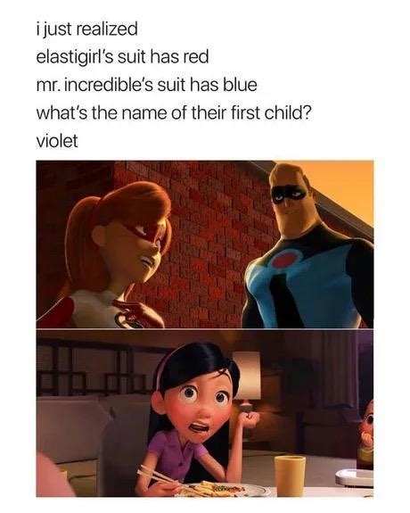 Violet Parr Incredibles 2 Memes