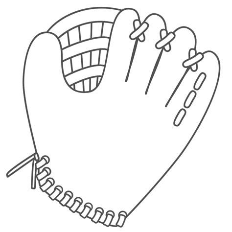 baseball glove pictures clipart