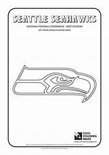 Coloring Nfl Pages Seahawks Seattle Logos Logo Cool Football Teams Drawing American Team Color National Seahawk League Clubs 49ers Francisco sketch template