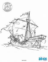 Colorear Barcos Caravelle Caravela Christophe Colomb Exploradores Santa Hellokids Erase sketch template
