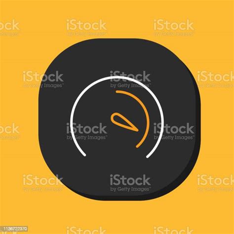 top speed icon stock illustration  image  speedometer gas pedal simplicity istock