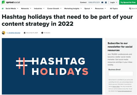 social media holiday calendars tips hashtags