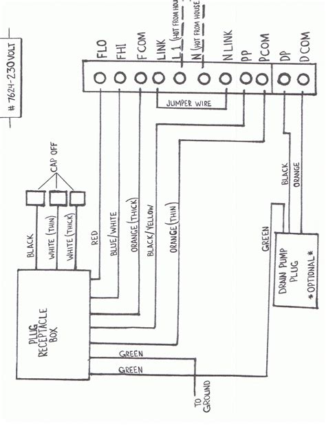 swamp cooler motor plug wiring diagram