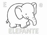 Abecedario Animal Animales Elefante Elefantes Aula Animalitos Escuelaenlanube Educativas Visitar sketch template