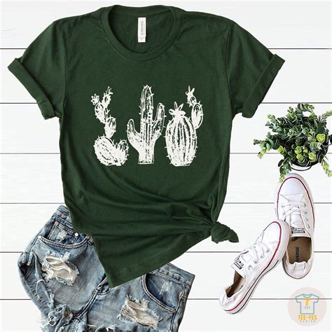 cactus shirtplant tshirt cactus tshirt cactus graphic etsy in 2020