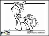 Twilight Coloring Pages Sparkle Pony Little Harmony Colors Printable Mlp Element Getdrawings Team Color Magic Getcolorings sketch template