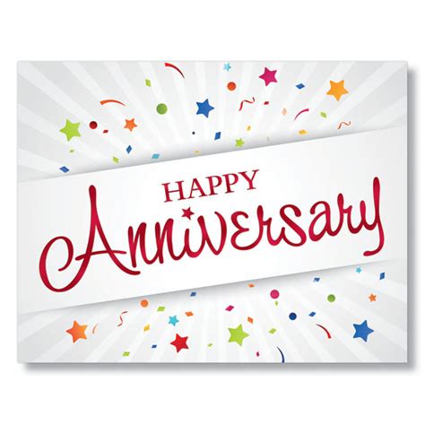 employee anniversary celebration card hrdirect