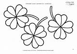 Clover Coloring Leaf Four Pages Getdrawings Three Getcolorings sketch template