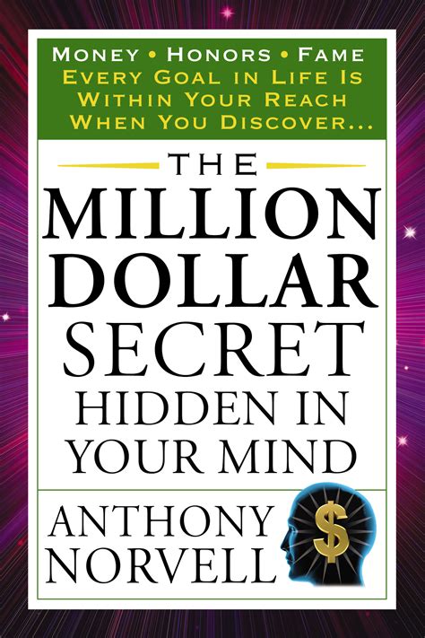 million dollar secret hidden   mind  anthony norvell book