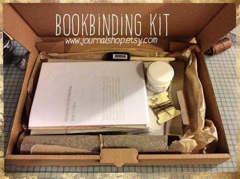 diy book book binding kit book kit bind  journal kit etsy