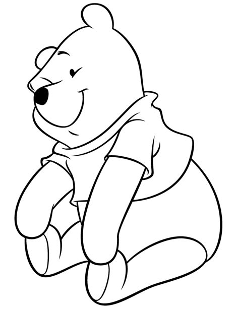 baby pooh bear coloring pages coloring book area  source  az