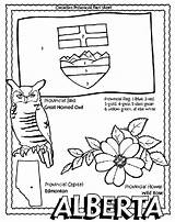 Alberta Province Crayola Canadian Coloring Pages Flag Color History Work Kids Each Canada Activities Pencils Colored Markers sketch template