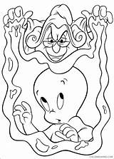 Coloring4free Casper Printable Ghost Friendly Coloring Pages sketch template