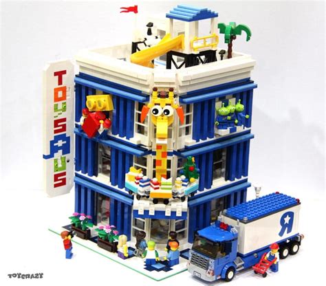 lego moc toysrus als modular building zusammengebaut