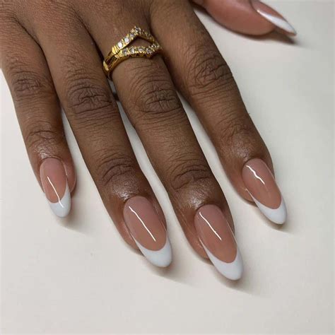 french tip nail ideas   classy  beauty mag