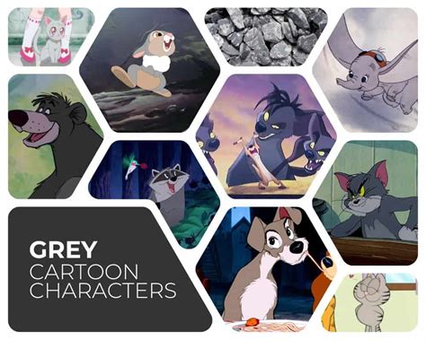 popular grey cartoon characters cartoonvibecom