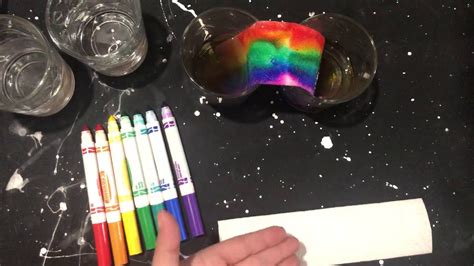 rainbow science experiment youtube