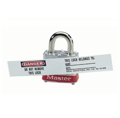 ideal lock labels  overlaminates ideal   homelectricalcom