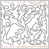 Pantograph Moose Bear Uer 2848 Nuts Fruits Trees Quilting Sku sketch template