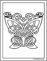 Celtic Irish Colorwithfuzzy Kells Gaelic sketch template