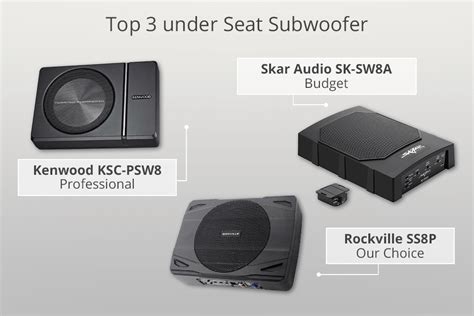 seat subwoofers