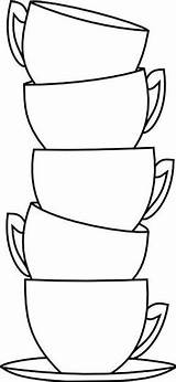 Tea Pinnwand Auswählen Cup sketch template