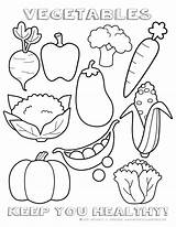Coloring Healthy Pages Printables Eating Vegetables Fruits Preschool Vegetable Food Color Eat Fruit Print Sheets Printable Foods Sheet Chart Worksheet sketch template