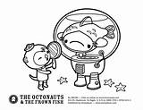 Octonauts Coloring Pages Gups Octonaut Colouring Print Color Gup Pdf Printable Getdrawings Adult Getcolorings Frown Fish Library Outstanding Popular sketch template