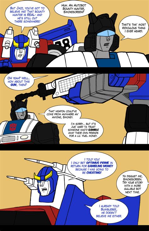 smokescreen s problem by comics in disguise on deviantart