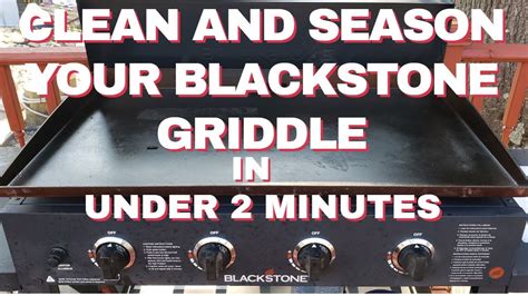 clean blackstone griddle press sho news