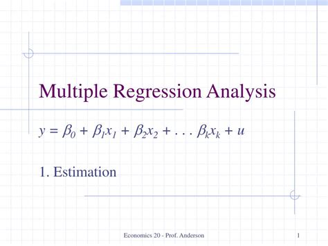multiple regression analysis powerpoint  id