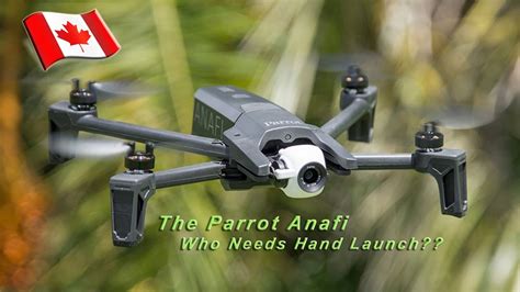 parrot anafi   hand launch   youtube