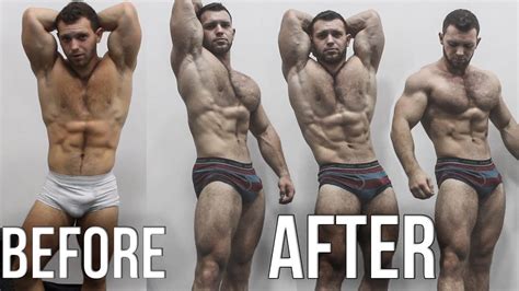 insane  week natural muscle transformation  handsome boy sergey frost pure aesthetic