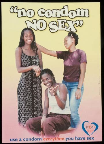 No Condom No Sex Aids Education Posters