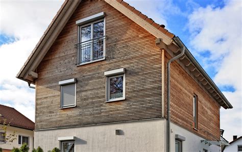 holzvertaefelung  der aussenwand aufbau und befestigung