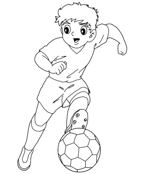 football colouring page   print