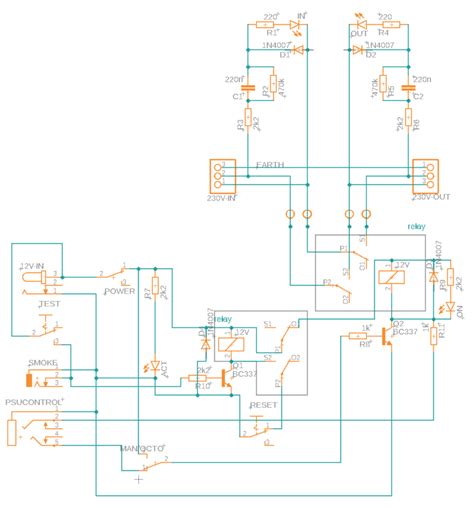 control box schematic build comics