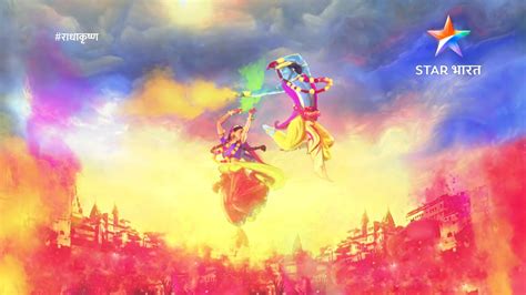 Radha Krishna Hd Holi Wishes Wallpaper Hindu Gods And