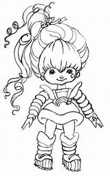 Rainbow Coloring Brite Pages Colouring Kids Bright Printable Sheets Cartoon Print Color Sheet Girls Book Printables 80s Adult Drawing David sketch template